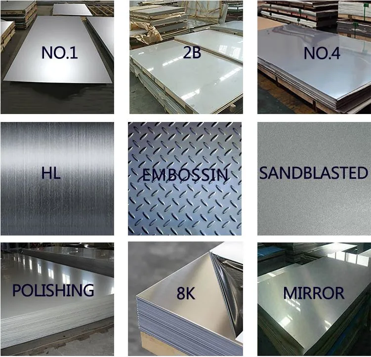 AISI 201 316 316ti Stainless Steel Sheet Plate