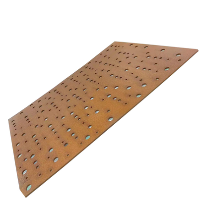 0.8-1.2mm A588 Corten Steel Plate 0.6m-3m AISI ASTM DIN