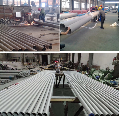 BA 2B NO.1 NO.3 Round Stainless Steel Pipe NO.4 8K HL 1-12m