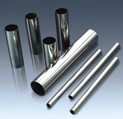 410 Round Stainless Steel Pipe Tube For Construction And Decoration