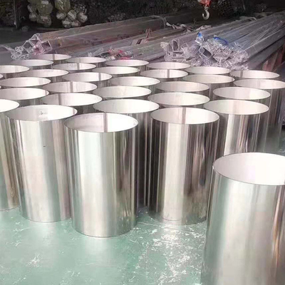 410 Round Stainless Steel Pipe Tube For Construction And Decoration