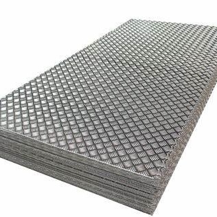 PE Film Roofing Corrugated Embossed 6061 Aluminum Sheet