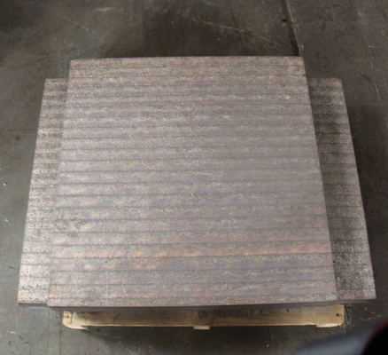 Bin Liner Alloyed Anti Wear Composite Steel Plate Chromium Carbide Wear Hardfacing
