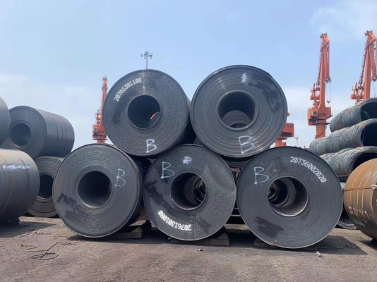 Hot Rolled Carbon Steel Coil Customized Size For Building And Pipe ISO9001