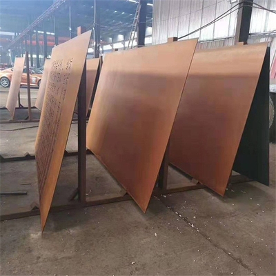 Weather Resistant Hot Rolled Mild Steel Plate Corten A Q355NH 150mm