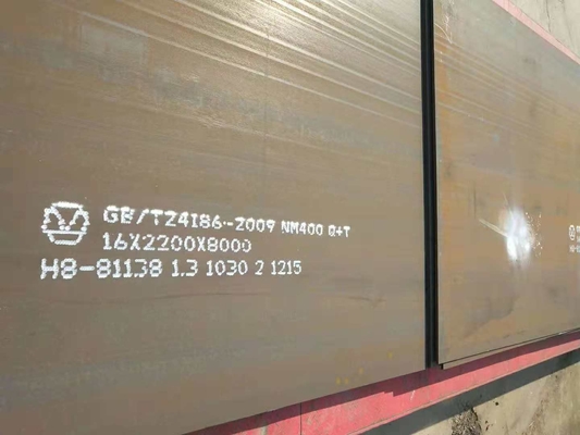 Quenching + tempering technology wear Resistant steel AR400 AR500 for mining engineer